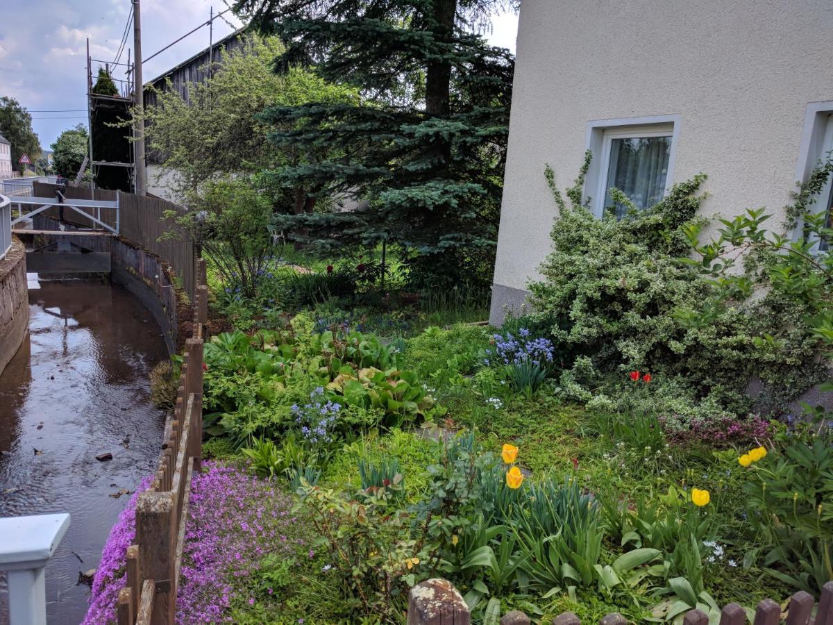 Ferienhaus Johanna & Ferienwohnung Thum Weischlitz Zewnętrze zdjęcie